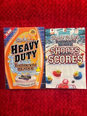Uncle John’s Bathroom Reader Bundle of 2 📚🚽